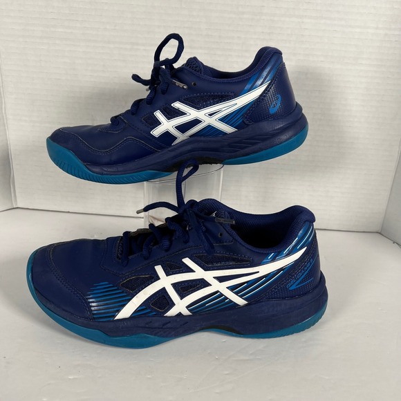 Asics Shoes - Asics Gel-Game 8 Womens Tennis Shoes Navy Blue‎ White 1044A025 Size 5.5